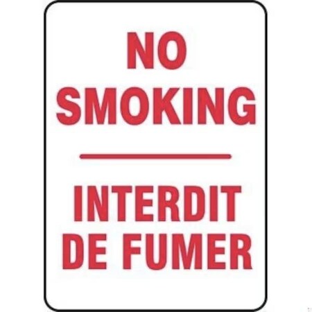 Accuform BILINGUAL SAFETY SIGN  FRENCH 14 in  FBMSMK545XL FBMSMK545XL